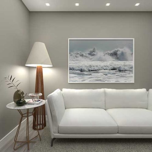 Quadro Decorativo Ondas do Mar