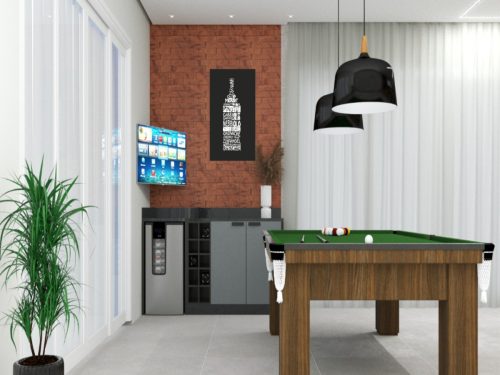 Quadro Decorativo Escritas em Forma de Garrafa