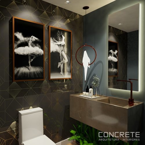Jogo com 2 Quadros Decorativos Bailarinas Preto e Branco