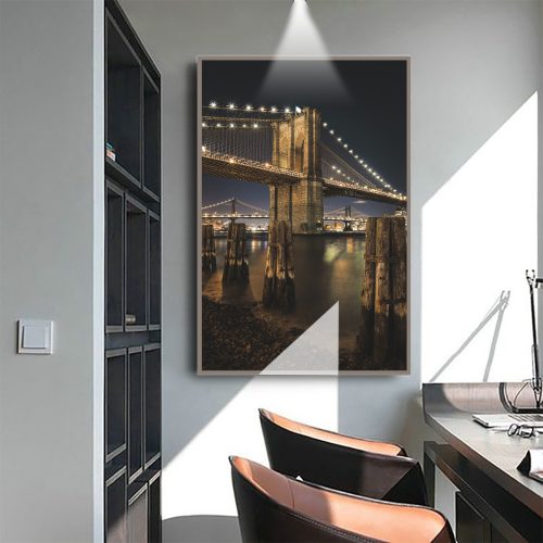 Quadro Decorativo Ponte Luminosa