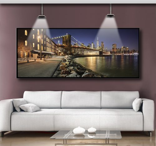 Quadro Decorativo Cidade Iluminada