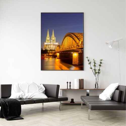 Quadro Decorativo Cidade Iluminada