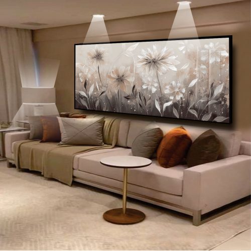 Quadro Decorativo Exclusivo Pintura Floral
