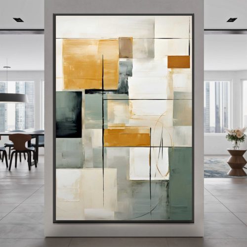 Quadro Decorativo Abstrato Minimalista