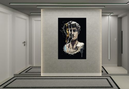 Quadro Decorativo Escultura Grega