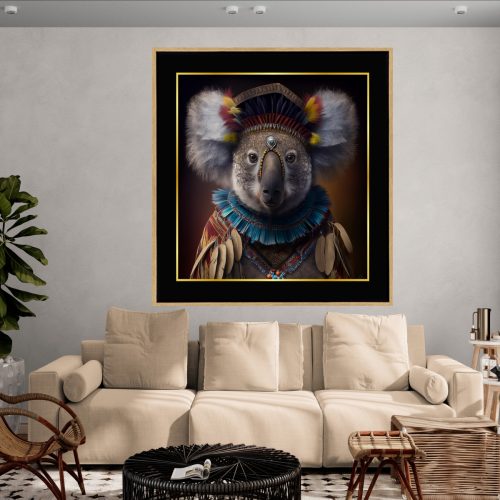 Quadro Decorativo Figurativo Coala