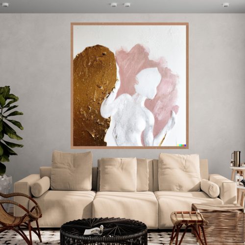 Quadro Decorativo Figurativo Abstrato