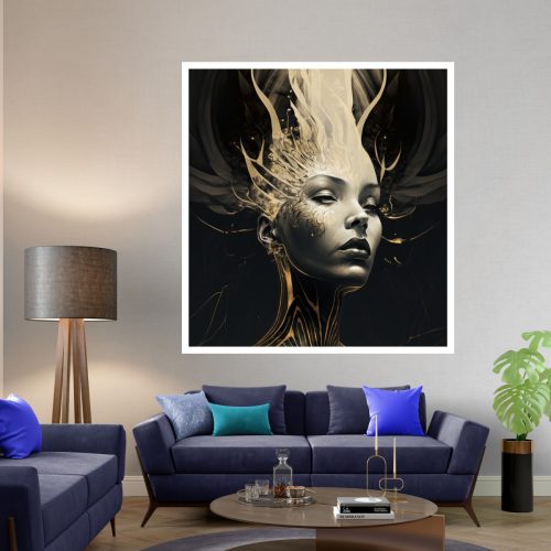 Quadro Decorativo Mulher Figurativa