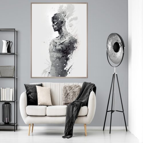 Quadro Decorativo Homem Figurativo