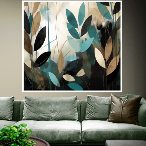 Quadro Decorativo Folhas