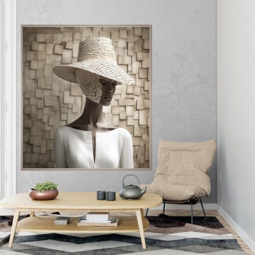 Quadro Decorativo Mulher Figurativa