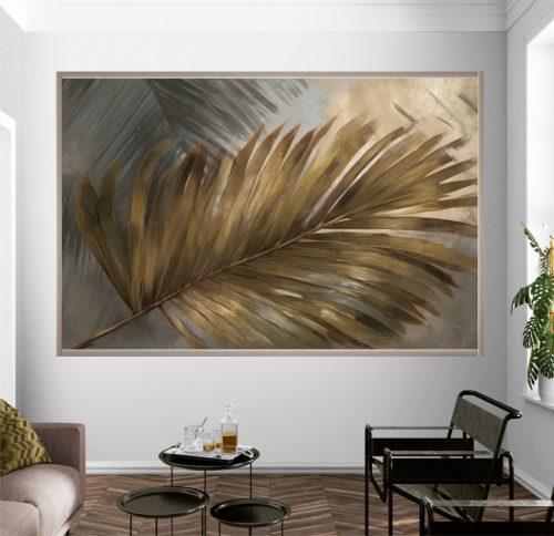 Quadro Decorativo Folhas Figurativas