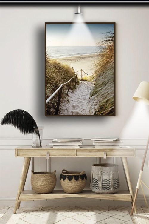 Quadro Decorativo Caminho para Praia