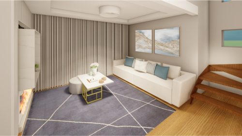 Jogo com 2 Quadros Decorativos Abstrato com Tons de Cinza