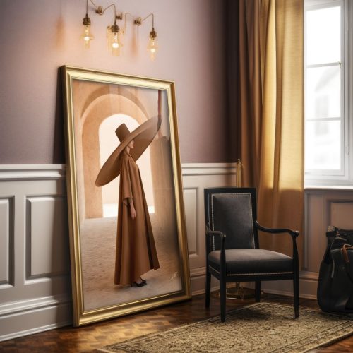 Quadro Decorativo Chapeleira