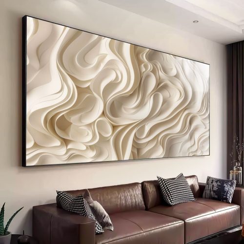Quadro Decorativo Relevos Claros