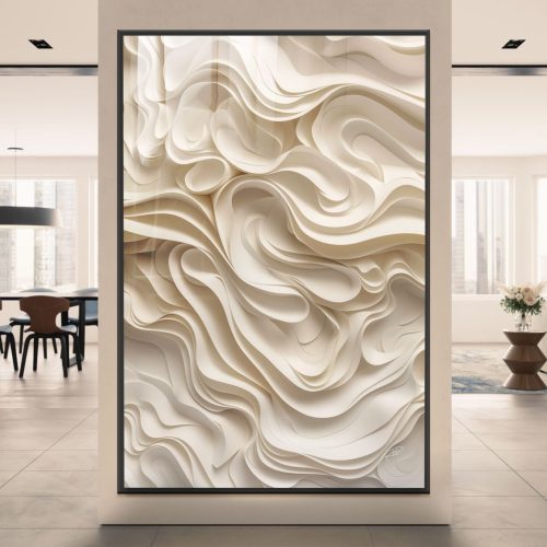 Quadro Decorativo Relevos Claros